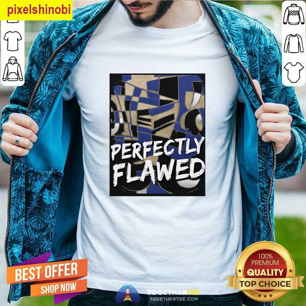 Abstract Blue Black Design T-shirt