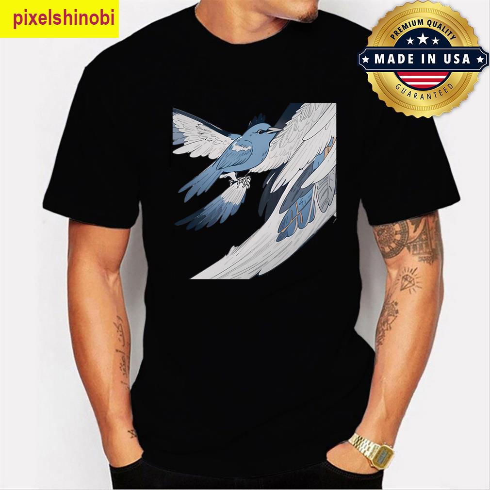 Futuristic Avian Guardians T-shirt