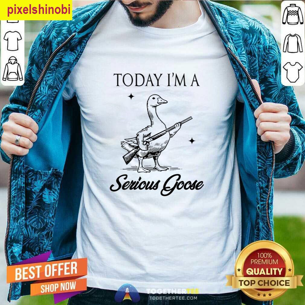 Goose Lovers Gun Graphic Tee T-shirt