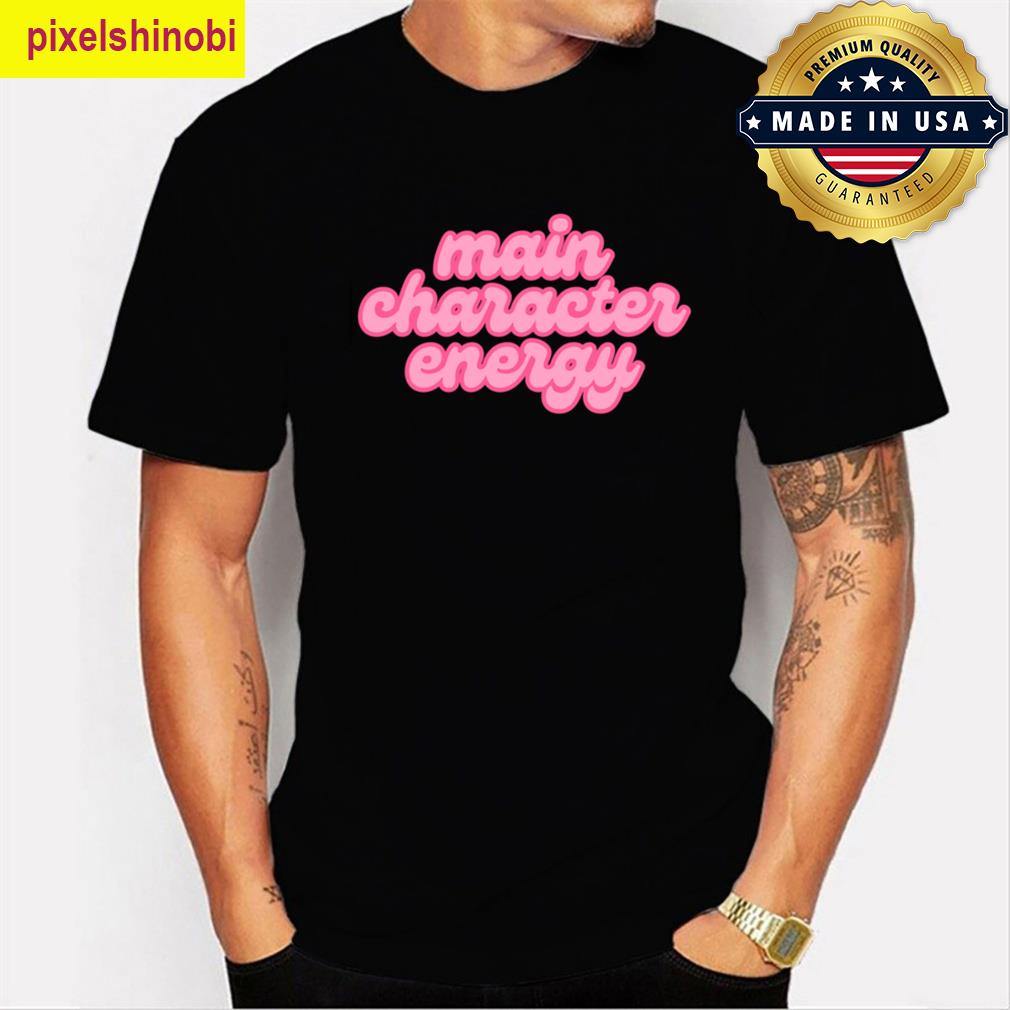 Main Character Energy Bookish Quote Tee T-shirt