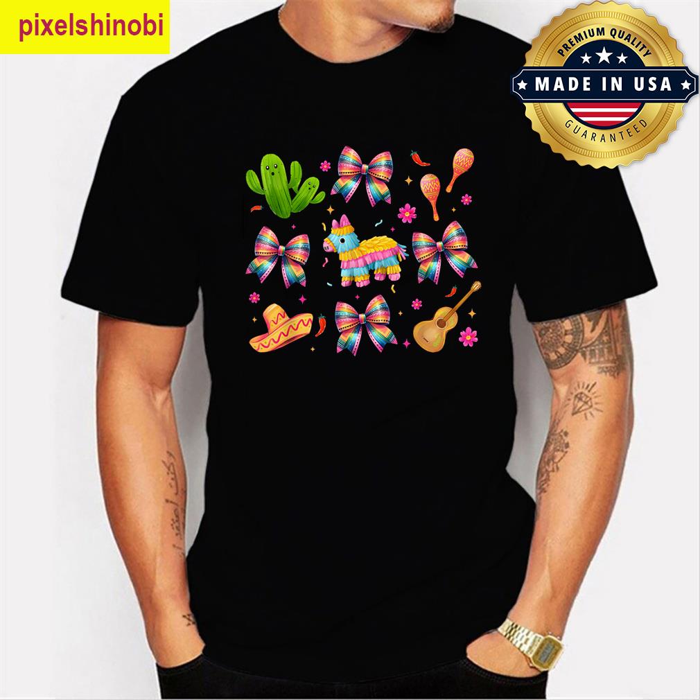 Mexican Coquette Cinco De Mayo Fiesta T-shirt