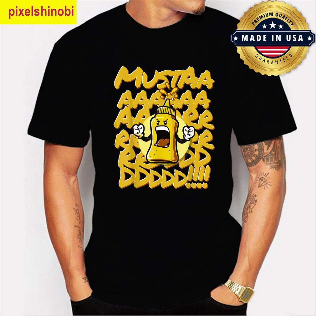 Mustard Bottle Scream T-shirt