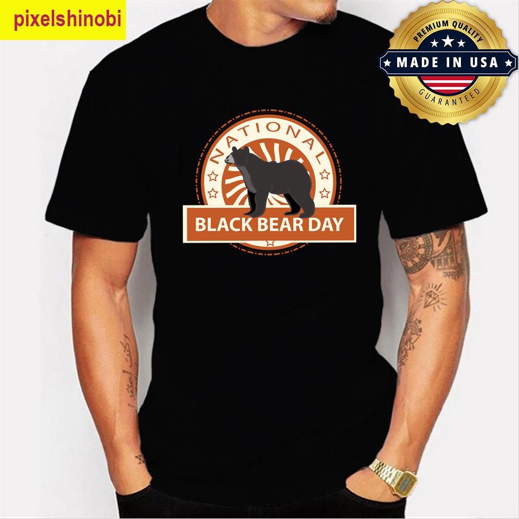 National Black Bear Day T-shirt