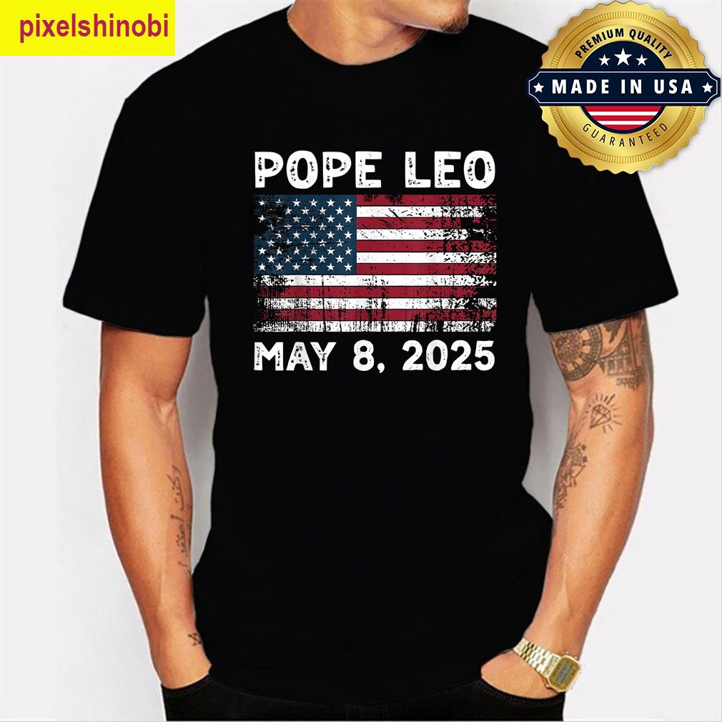 New Pope Leo American Style T-shirt