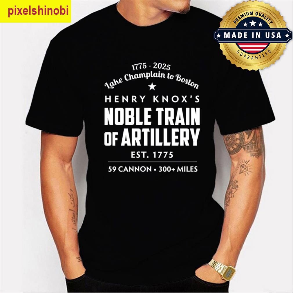 Noble Train Artillery Style T-shirt