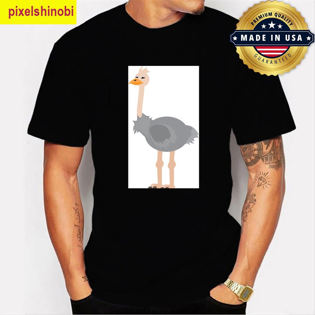 Ostrich Funny Design T-shirt