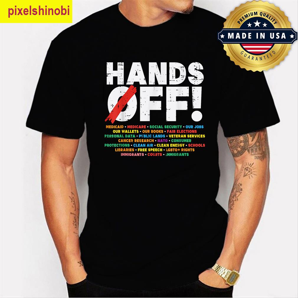 Protest Hands Off Medicare T-shirt