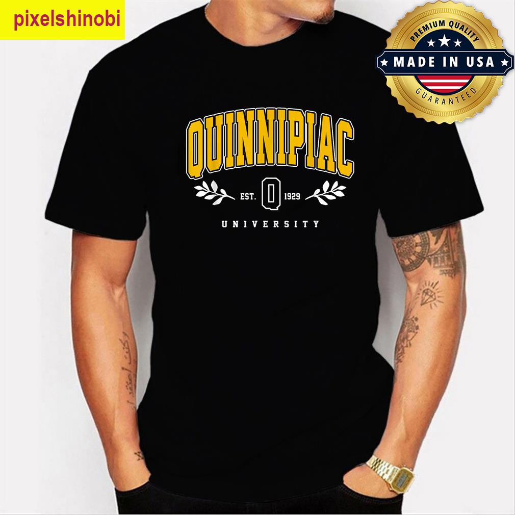 Quinnipiac Arch Athletic Vintage Tee For All T-shirt