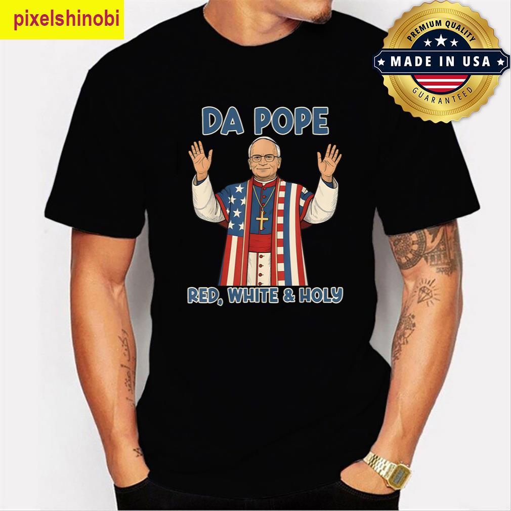 Red Holy Pope T-shirt