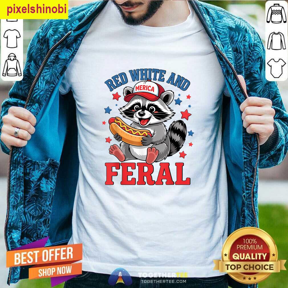 Red White Funny 4th Of July T-shirt