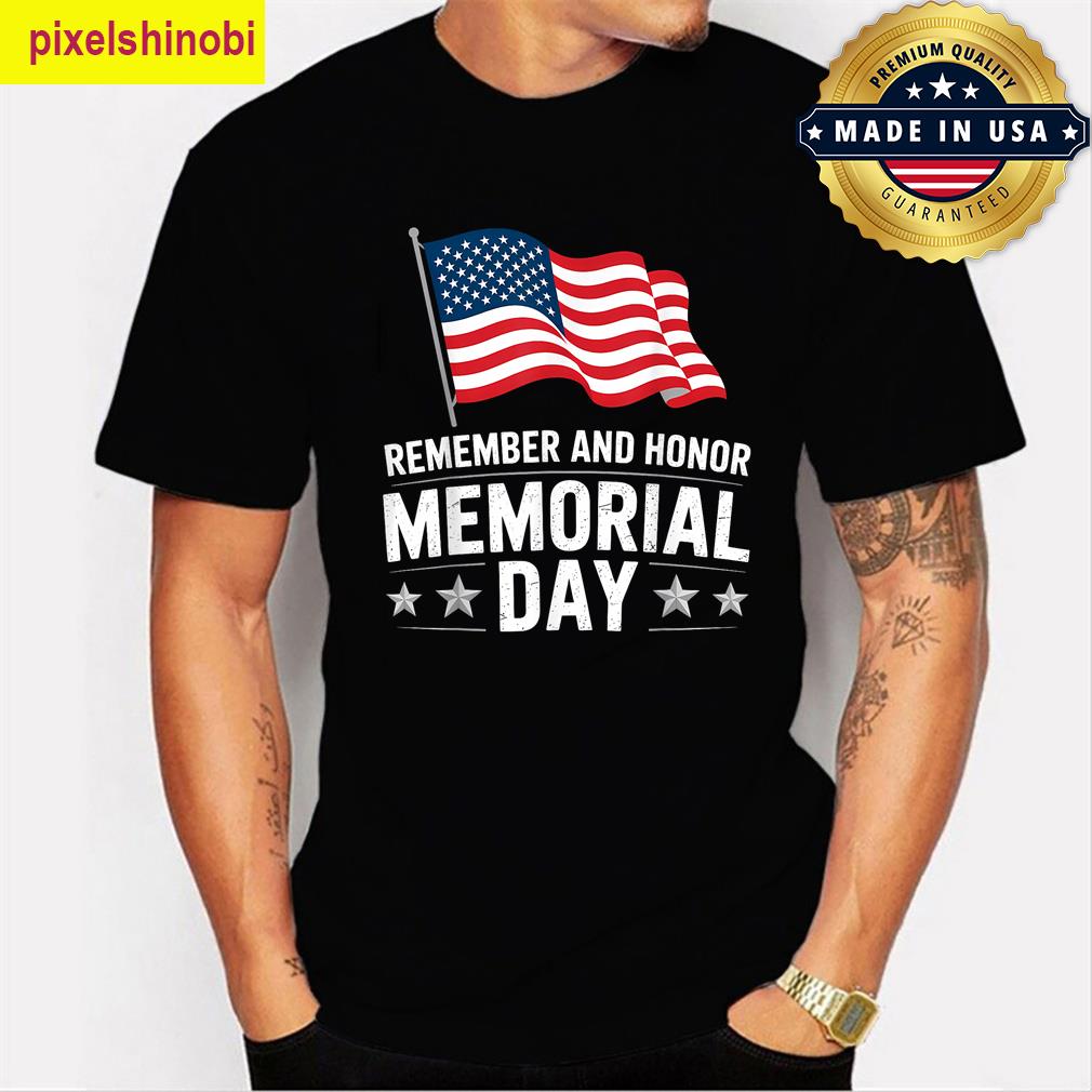 Remember Honor America Flag T-shirt