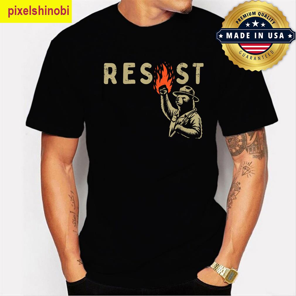 Resist Fist Bear Equality T-shirt