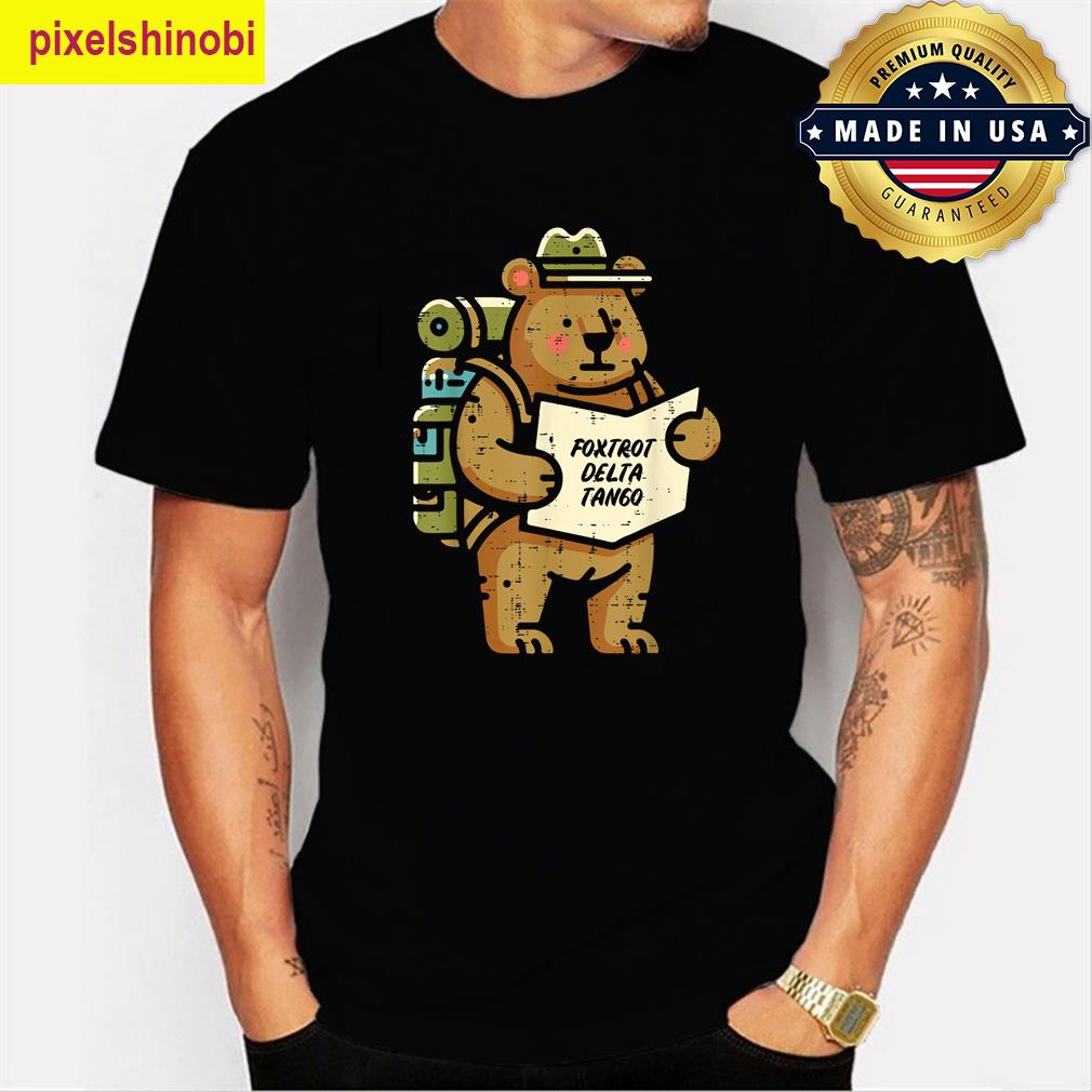 Resist Foxtrot Bear Protest T-shirt