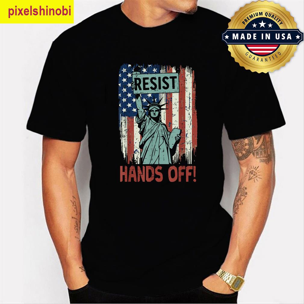 Resist Hands Off Liberty T-shirt