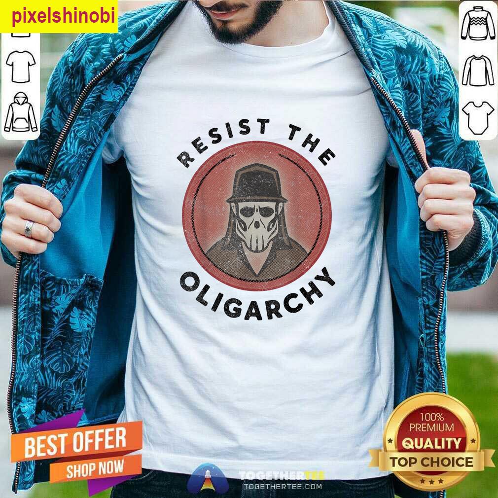 Resist Oligarchy Anti Trump T-shirt