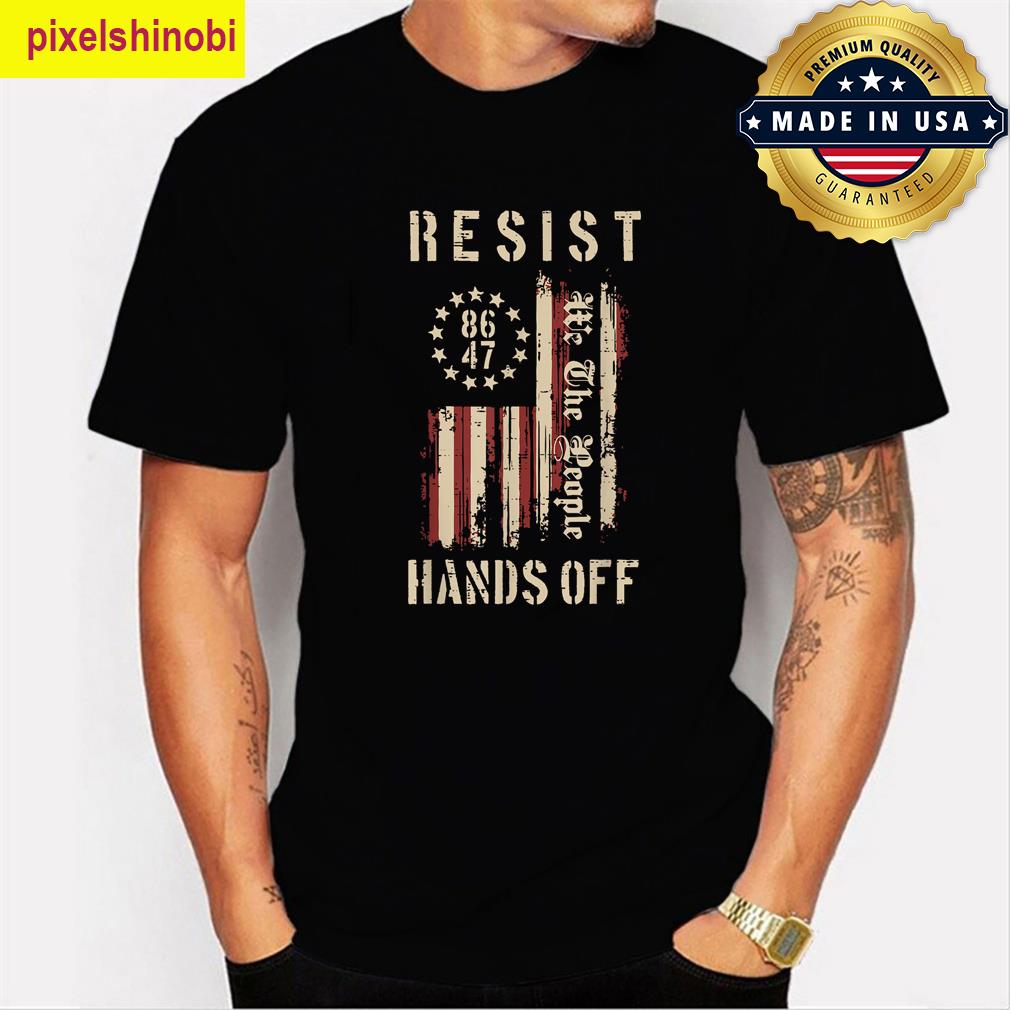 Resist Us Flag We The People T-shirt