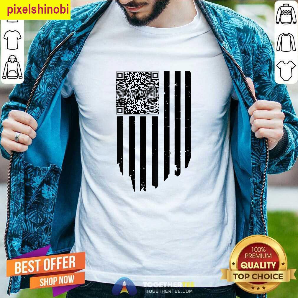 Retro Funny Qr Dance Lovers T-shirt