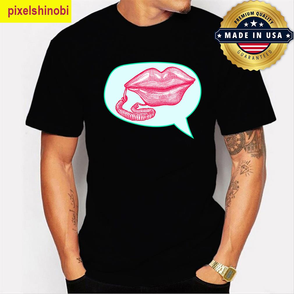 Retro Lip Phone 1 T-shirt