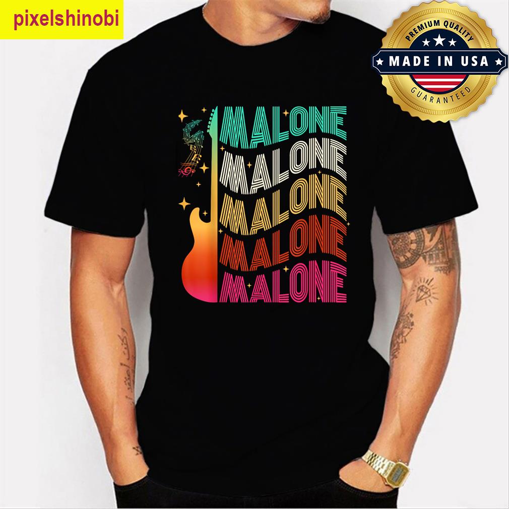 Retro Malone Personalized T-shirt