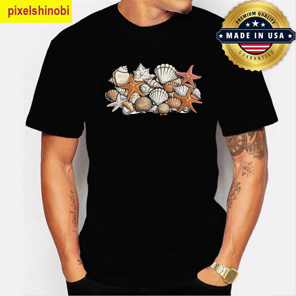 Seashells Beach Summer Vacation T-shirt