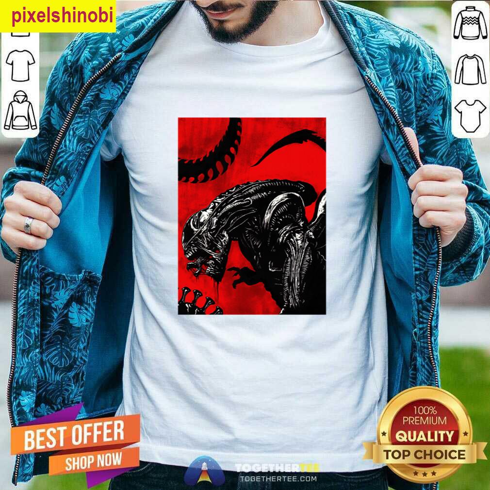 Slobbering Space Slasher Graphic Tee T-shirt