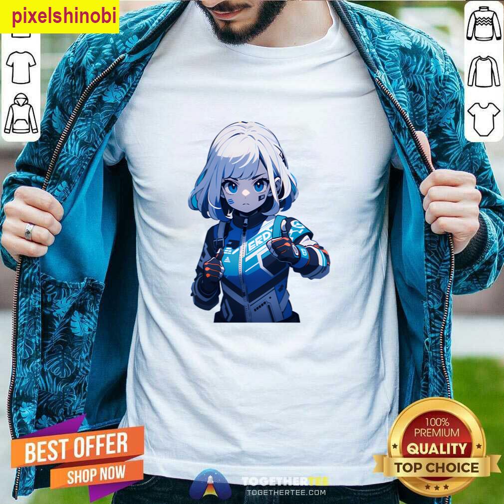 Space Girl Animated T-shirt