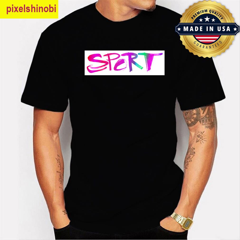 Sport Colorful Watercolor T-shirt