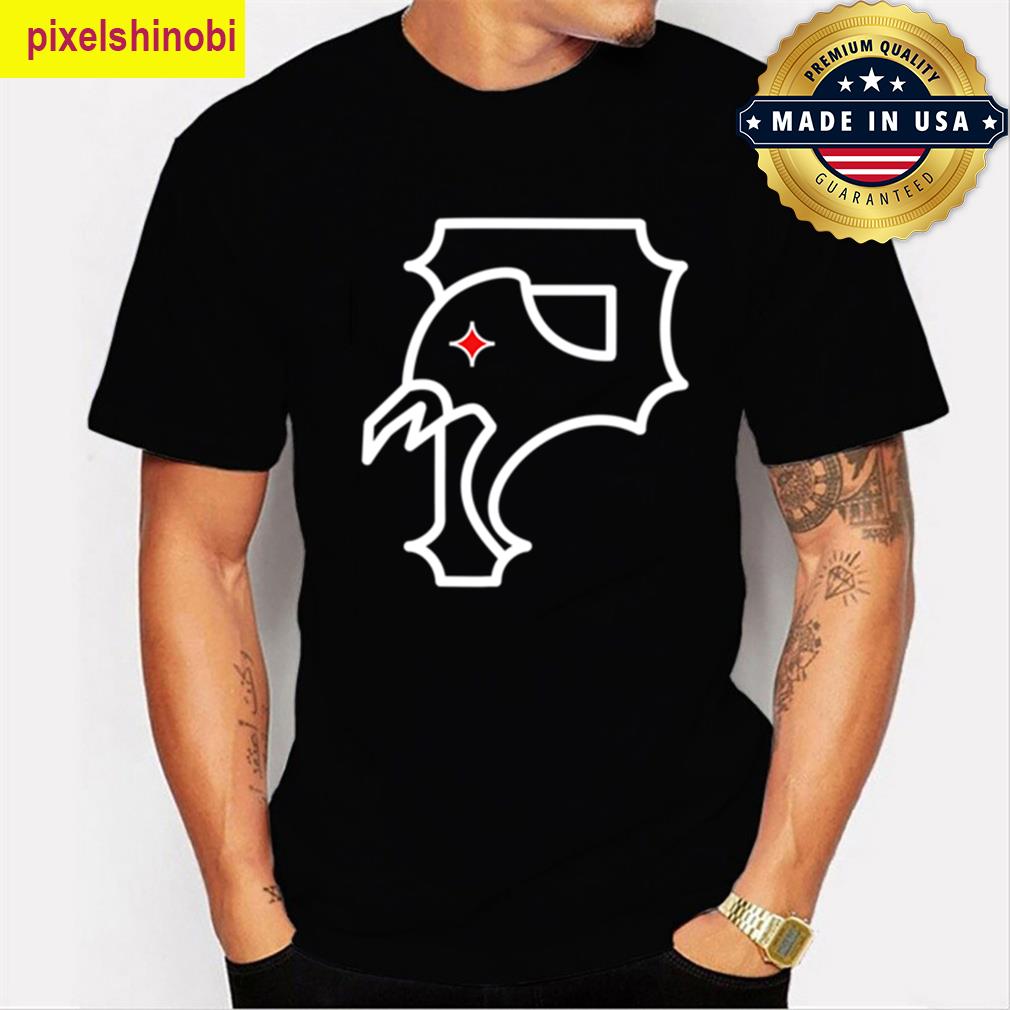 Steel City Symbol White Red T-shirt