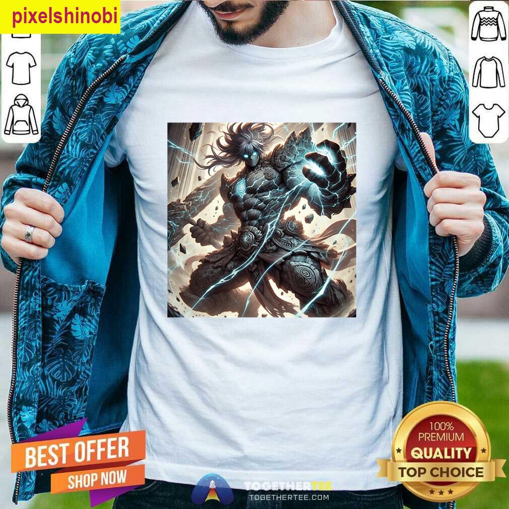 Stone Anime Warrior T-shirt
