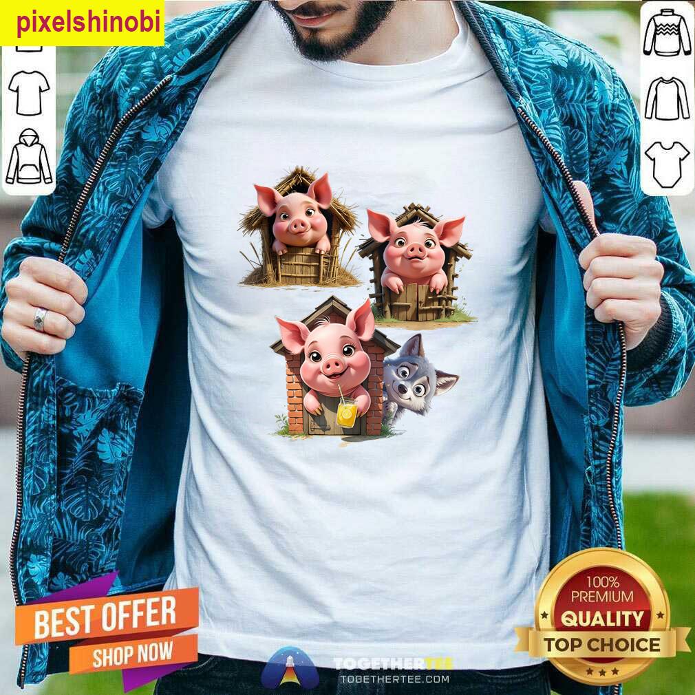 Three Little Pigs Costume T-shirt