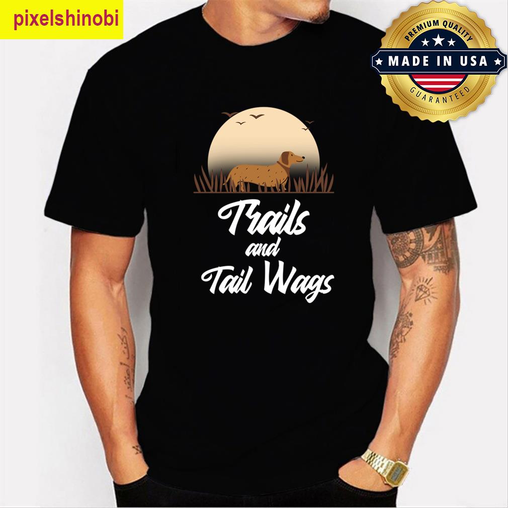 Trails And Tail Wags Pet T-shirt