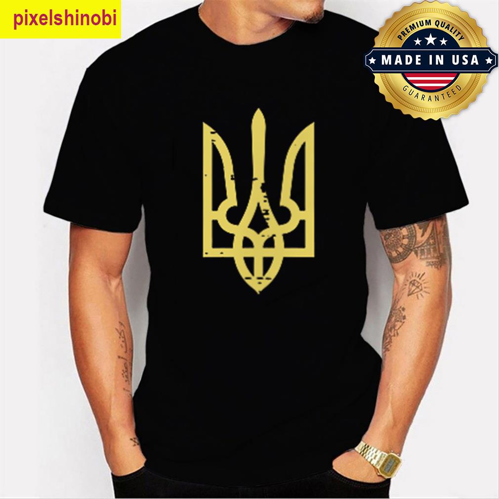 Ukrainian Crest Trident For Everyone T-shirt
