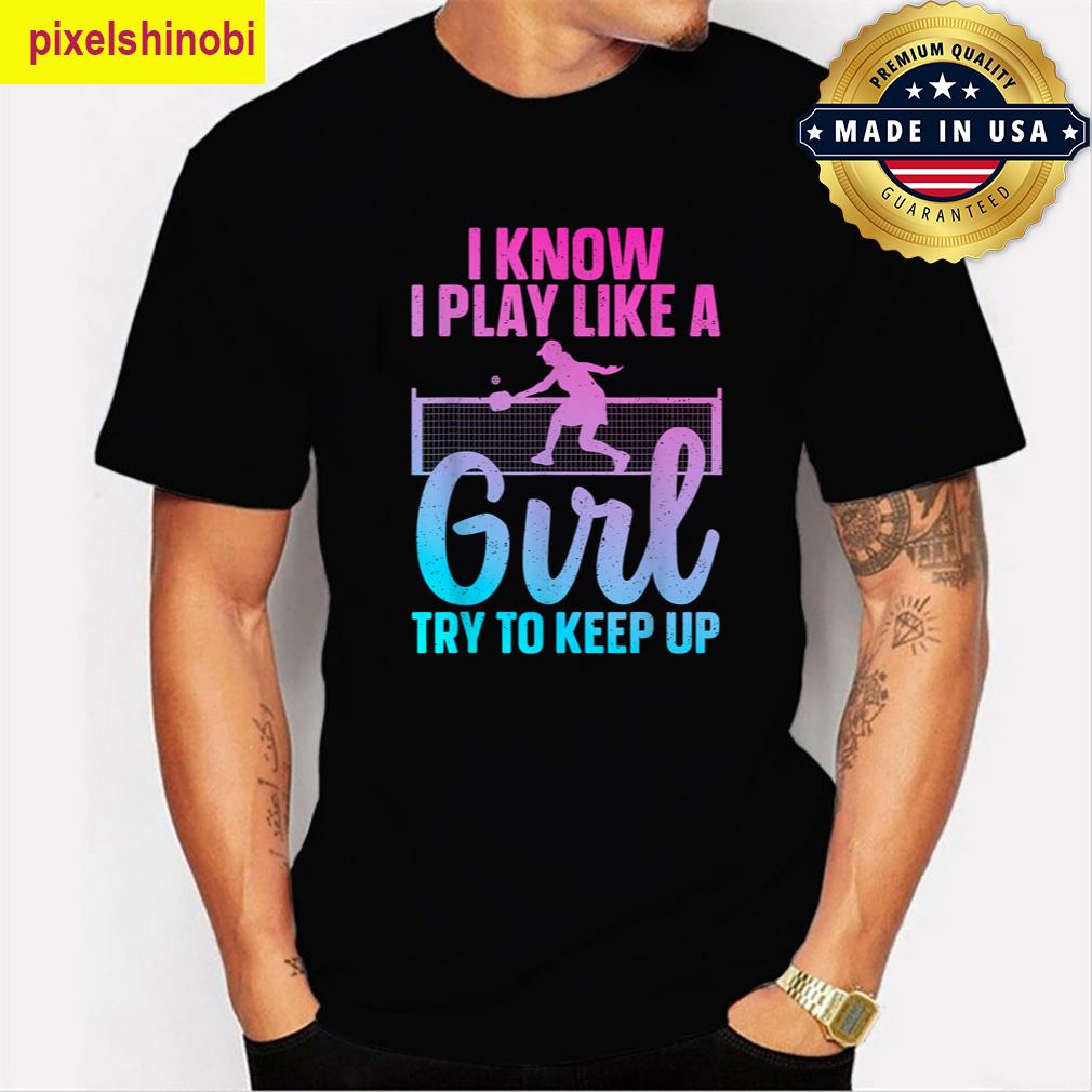 Unique Pickleball Women Design T-shirt