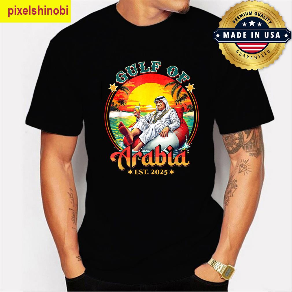 Vintage Arabian Gulf Retro Design T-shirt