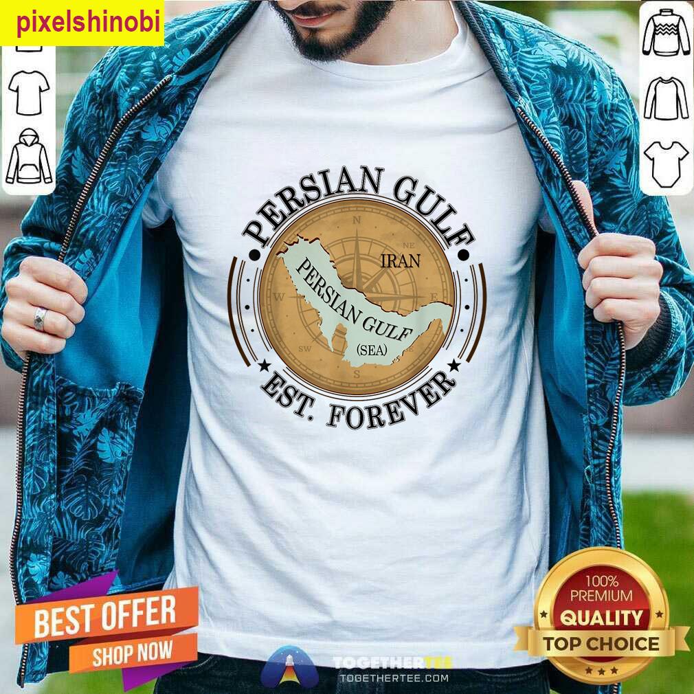 Vintage Persian Gulf Est Forever Design T-shirt