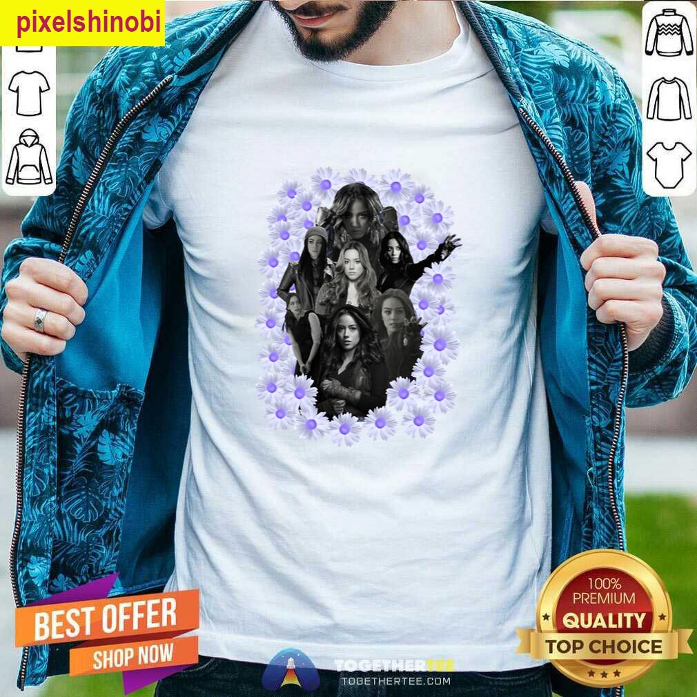 Violet Version Daisy Collage Tee T-shirt