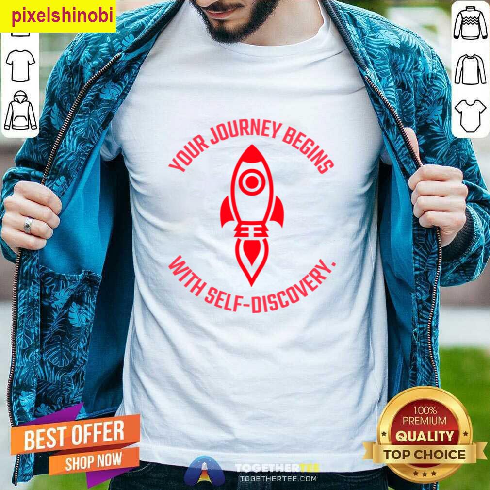 Your Journey Begins Self Discovery Oversized Tee T-shirt