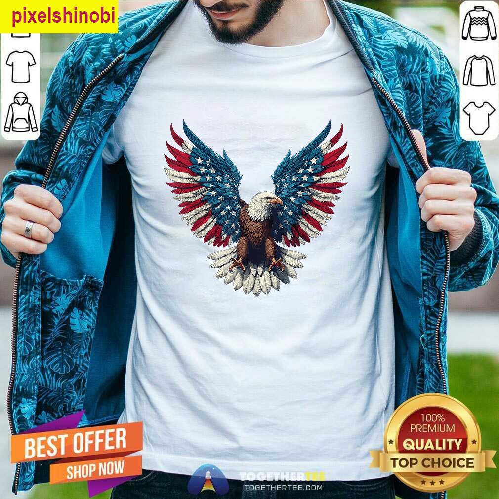 4th Of July Eagle Flag T-shirt
