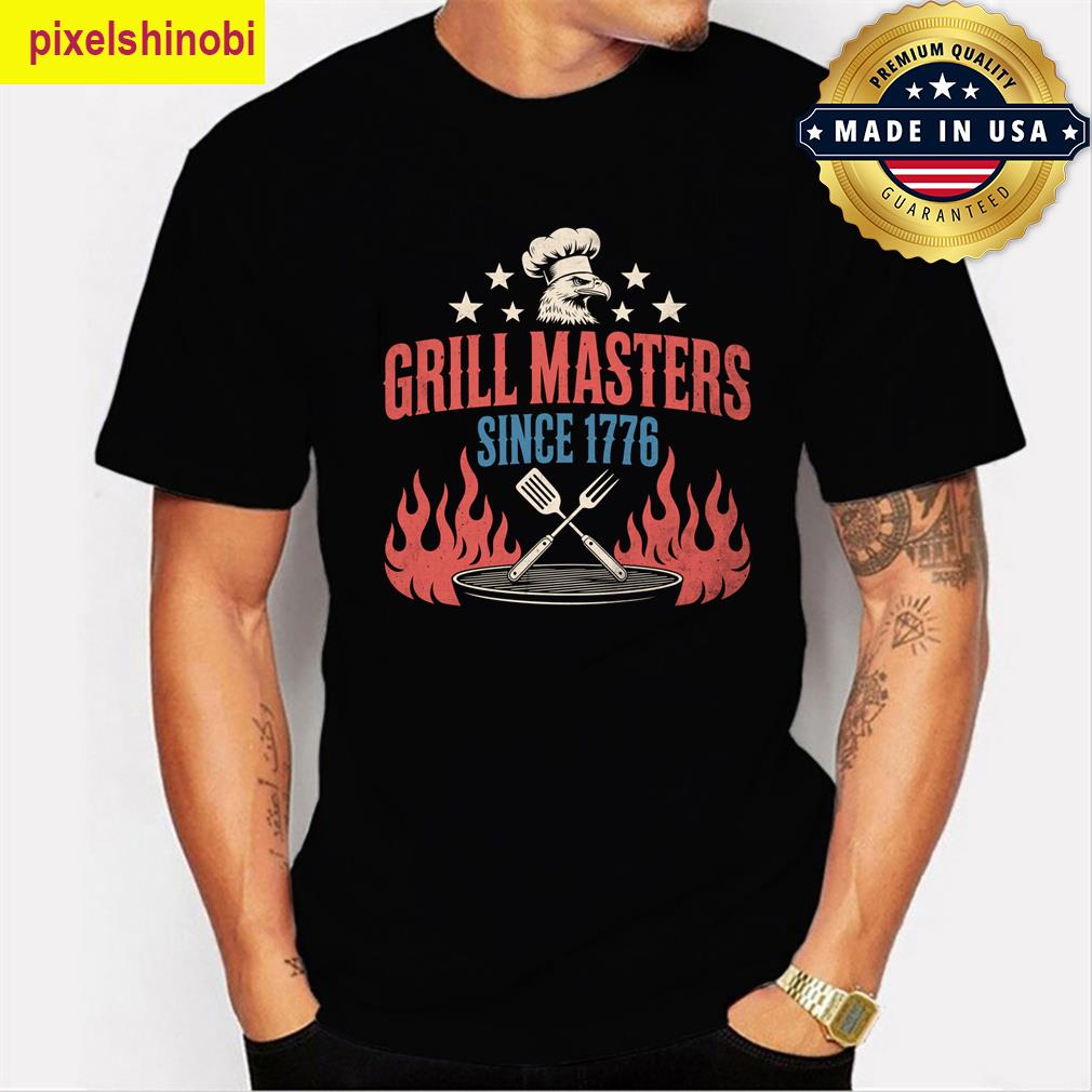4th Of July Grill Masters T-shirt