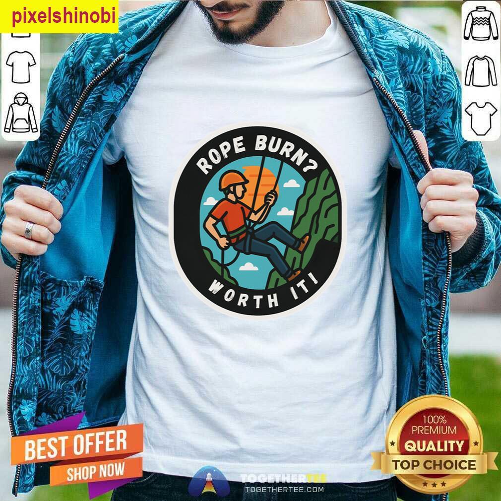 Abseiling Rope Burn Graphic T-shirt