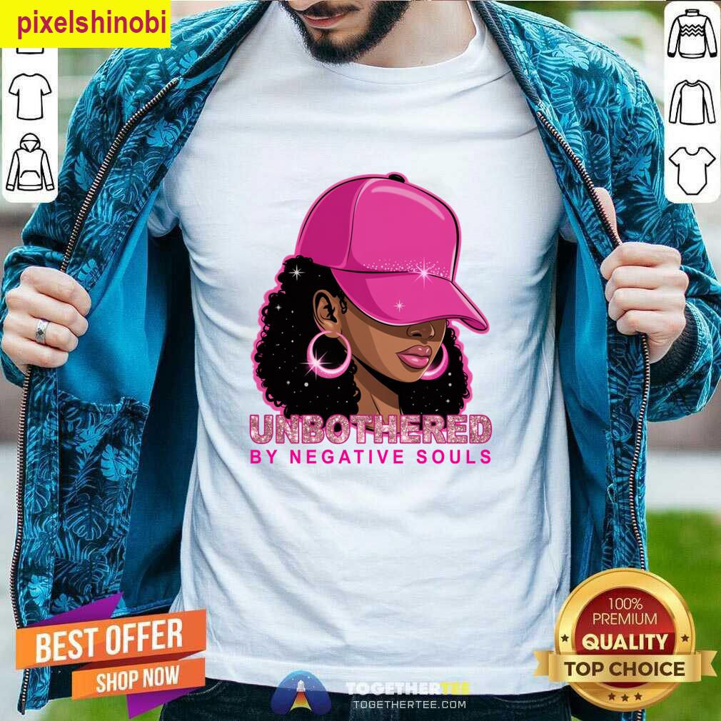 African American Unbothered Graphic T-shirt