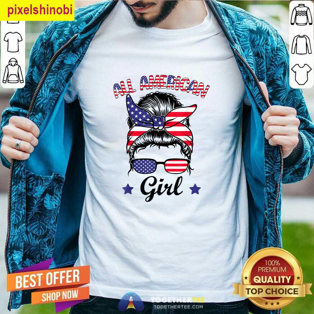 American Girls Usa Flag T-shirt