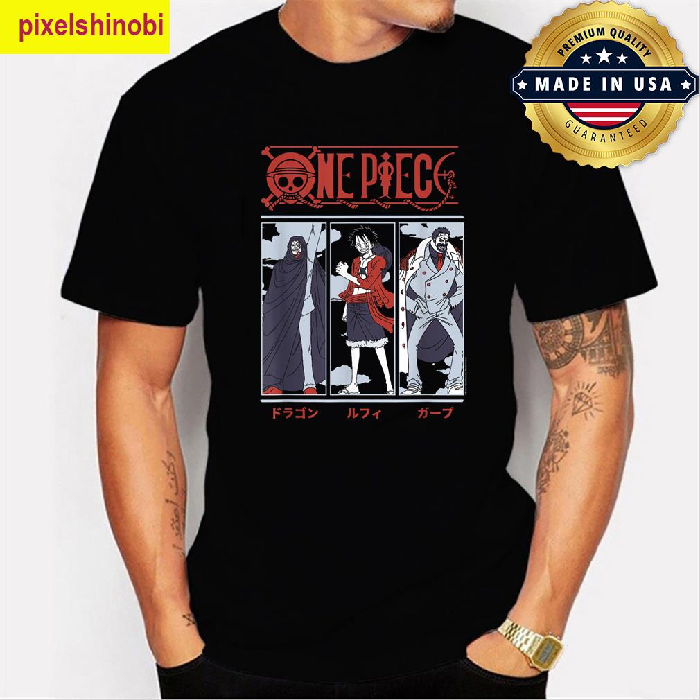Anime Monkey Family Adventure T-shirt