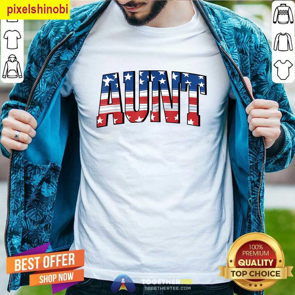 Aunt Matching 4th Of July T-shirt