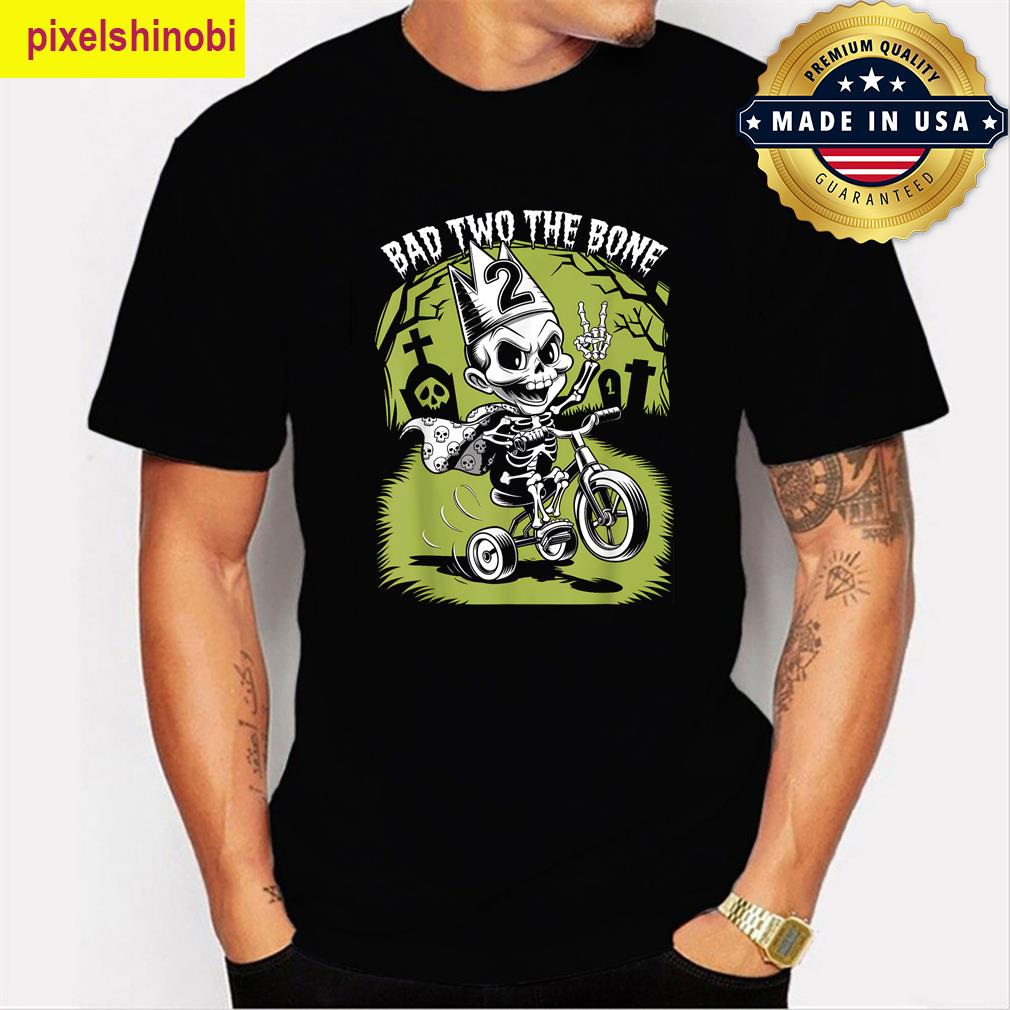 Bad Two The Bone Kids Birthday T-shirt