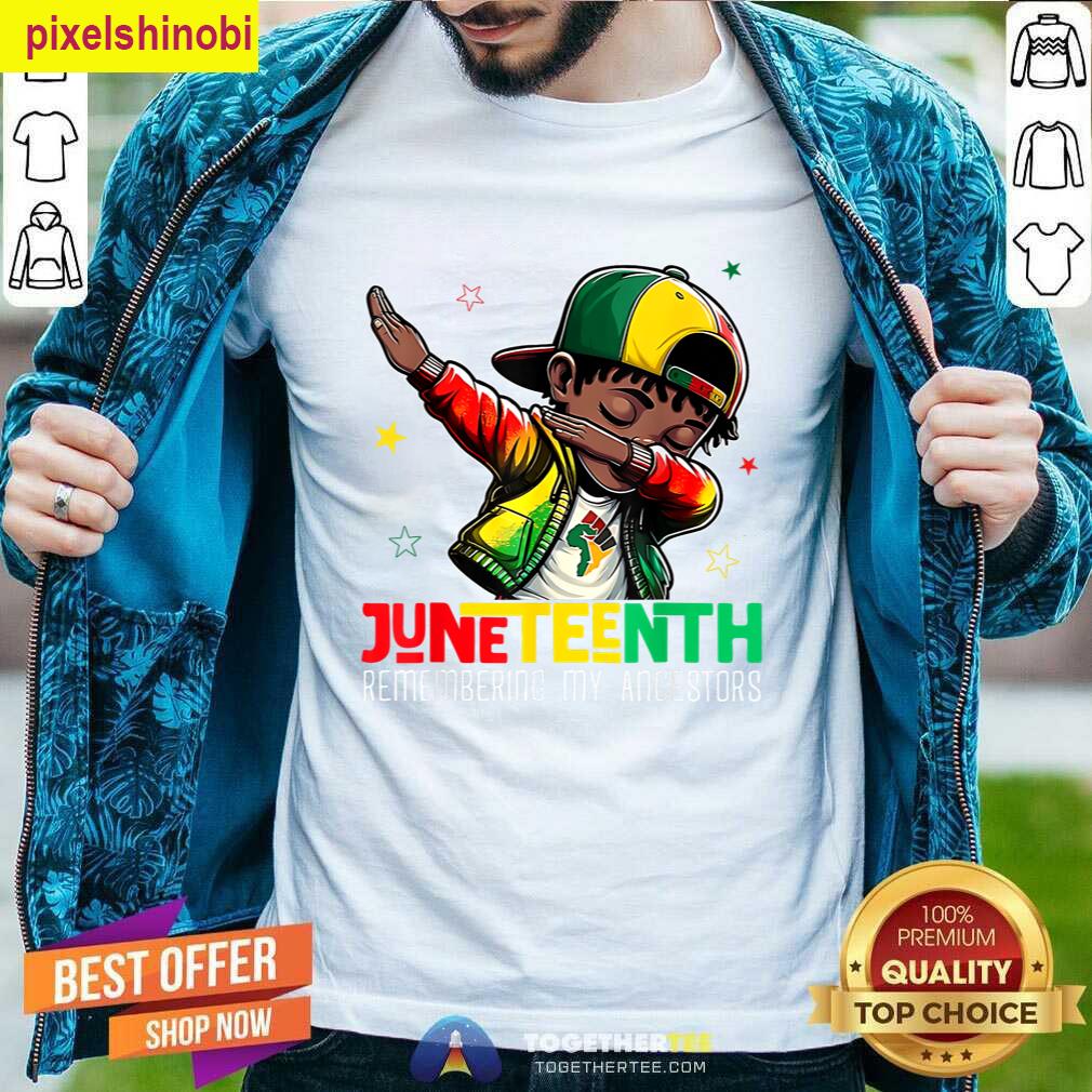 Black Boy Dab Heritage T-shirt