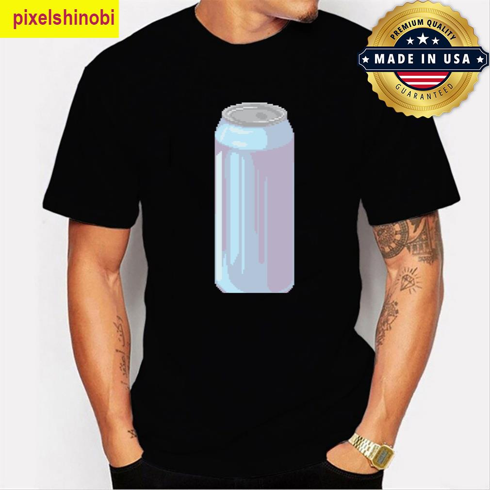 Blue Drink Can Art Tee T-shirt