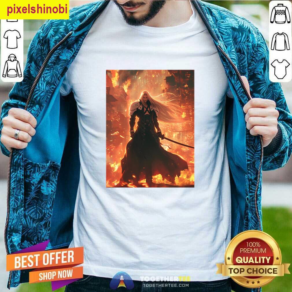 Brave Swordsman Design T-shirt