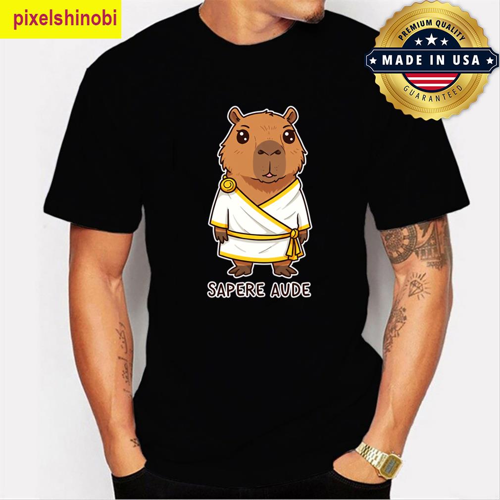 Capybara Golden Toga Fashion T-shirt