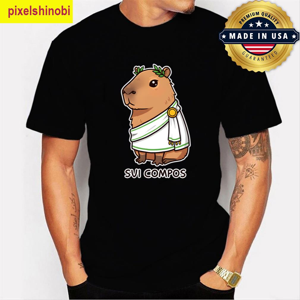 Capybara Toga Laureate Style T-shirt